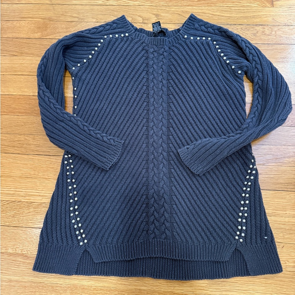 Grace Elements Cable Knit Sweatee